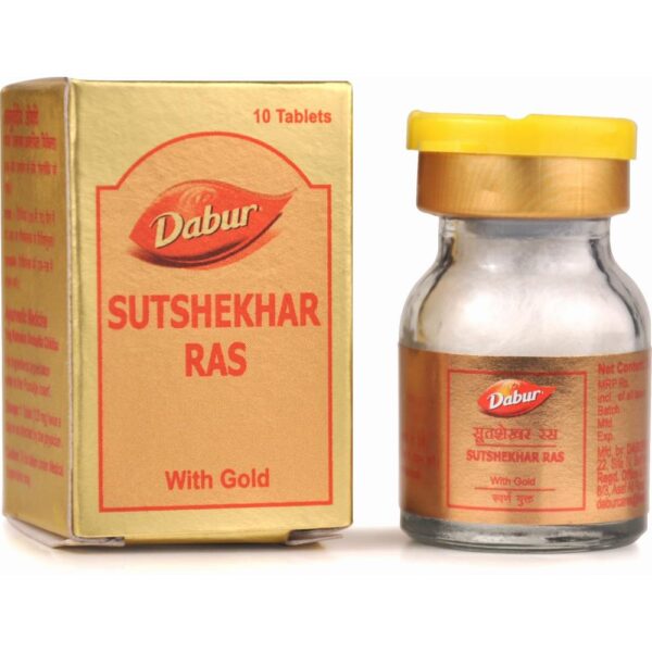 dabur sutshekhar ras with gold